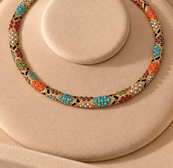 Colorful Charm Necklace