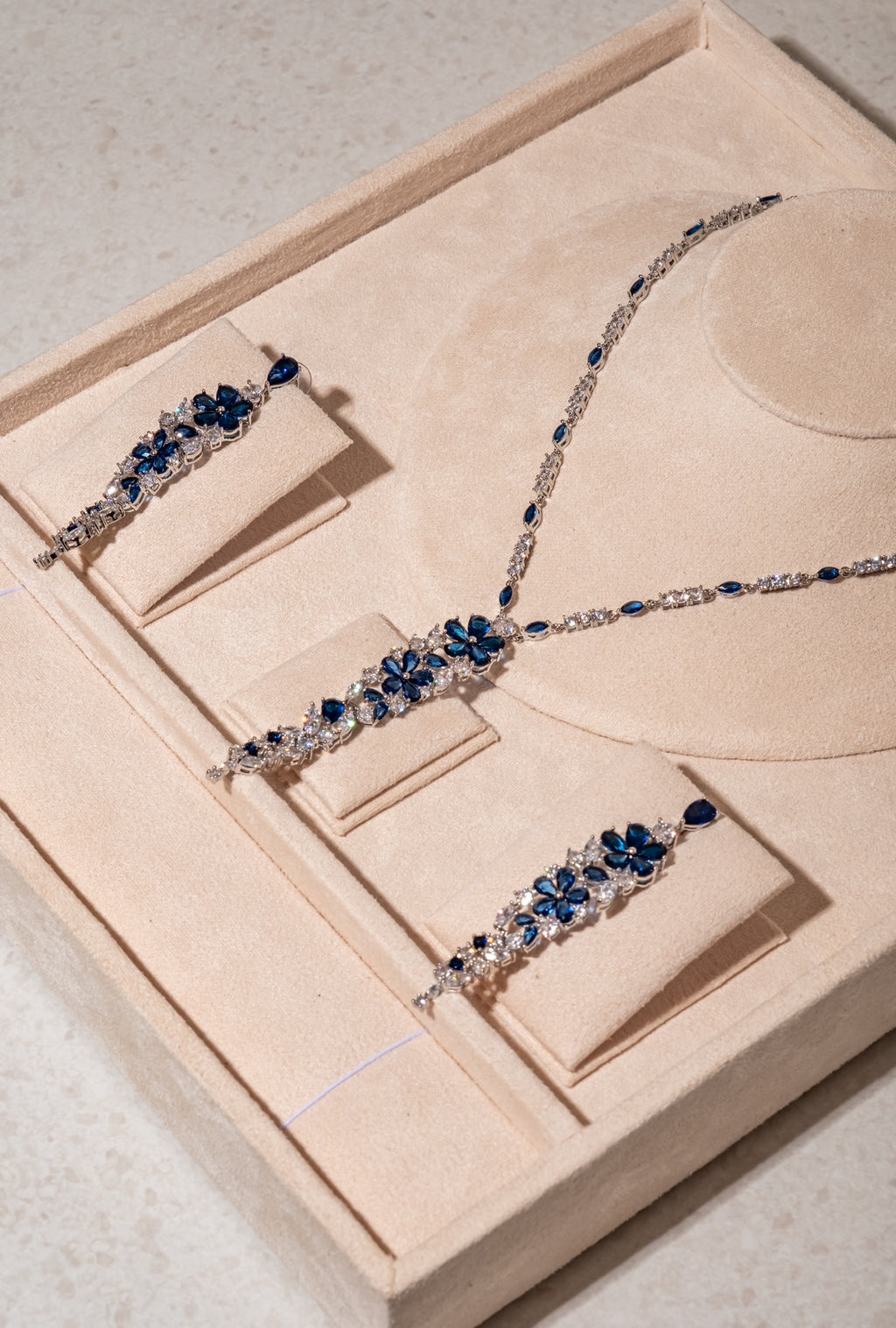 Royal Blue Blossom Set